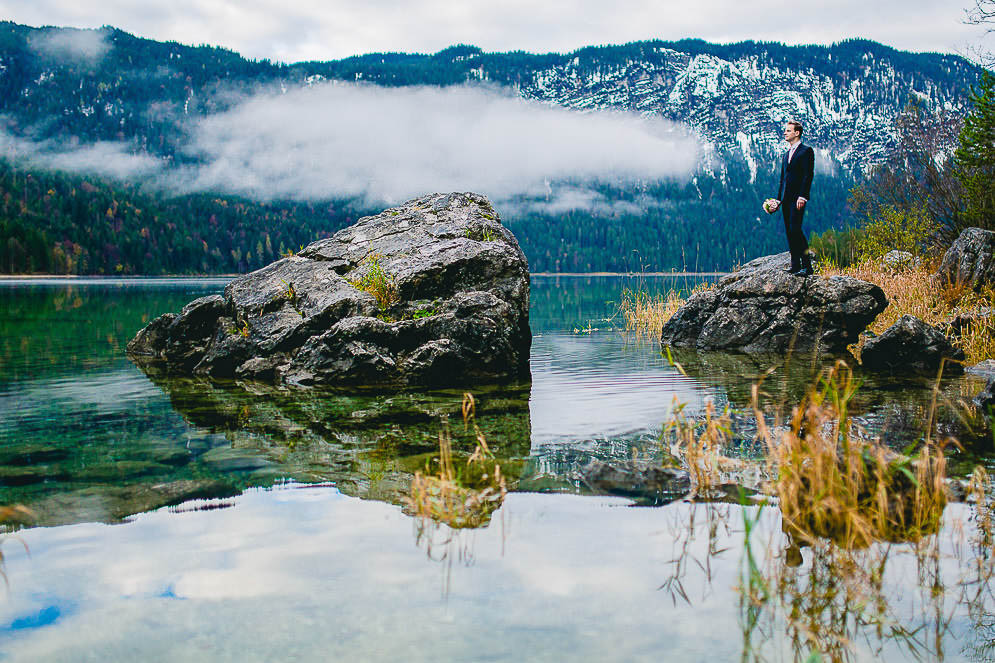 hochzeitsfotos eibsee garmisch partenkirchen