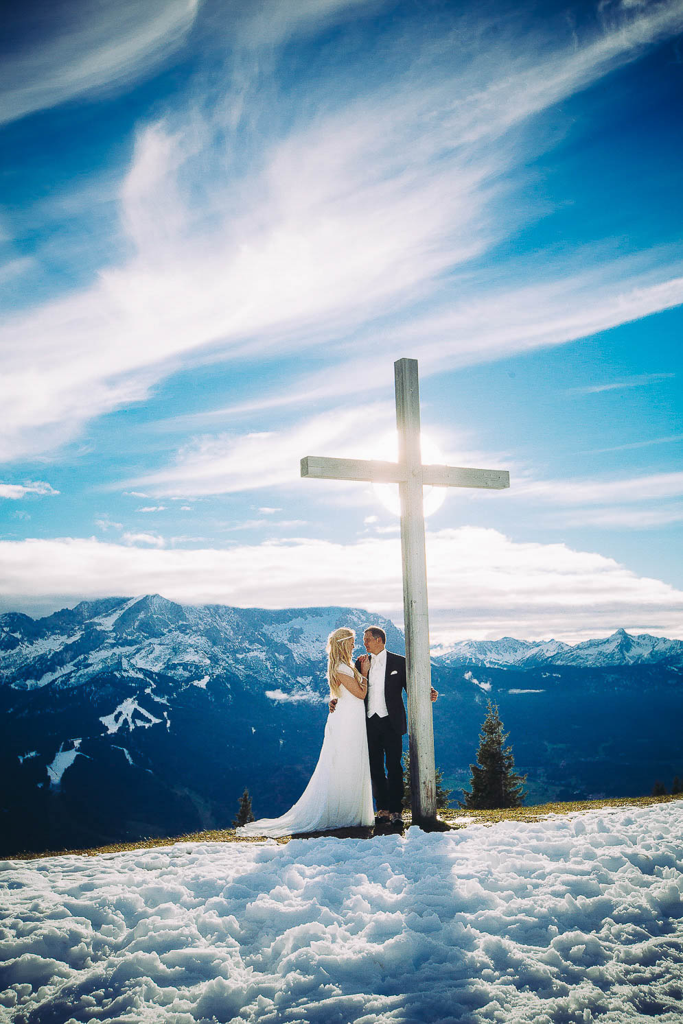 hochzeitsfotos berge garmisch