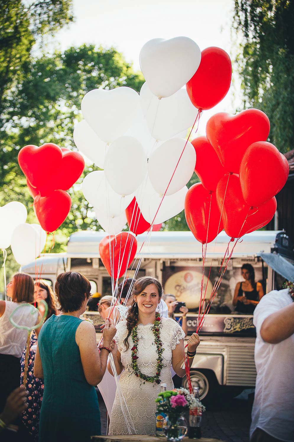 gartenhochzeit ballons